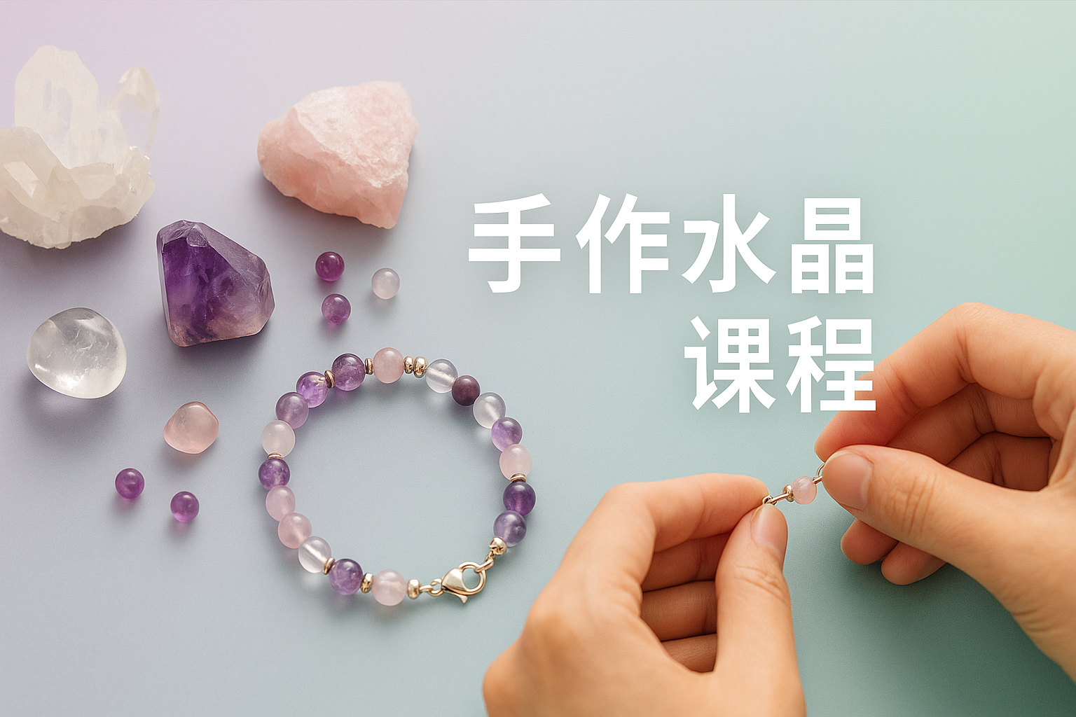 手作水晶課程